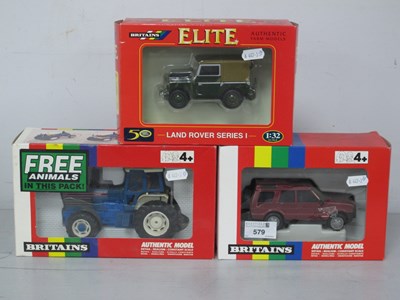 Lot 579 - Three Britains 1:32nd Scale Diecast Model...