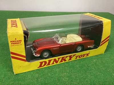 Lot 641 - Dinky Toys No. 110 Aston Martin DB5, red,...