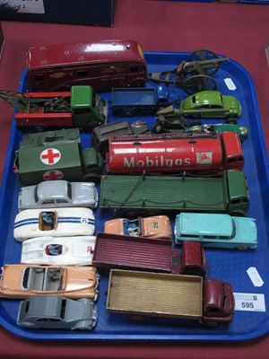 Lot 595 - A Quantity of Mid XX Century Diecast and...