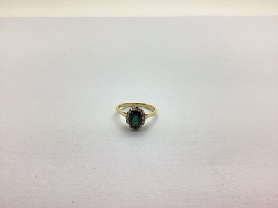 Lot 237 - A Stone Set Dress Ring, the claw set centre...