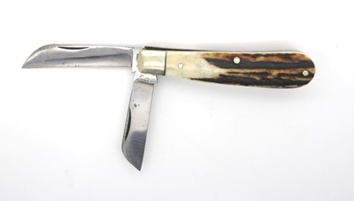 Lot 1319 - A Stan Shaw Two-Blade Folding Pocket Knife, no...