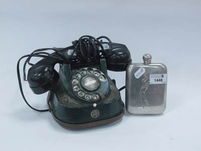 Lot 1448 - Vintage Bell Telephone MFG Company, with brass...