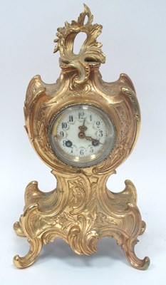 Lot 1397 - A Late XIX Century French Mantle Clock, the...