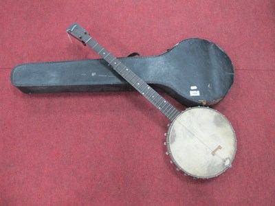 Lot 1378 - The Windsor 'Popular' Banjo, mother of pearl...