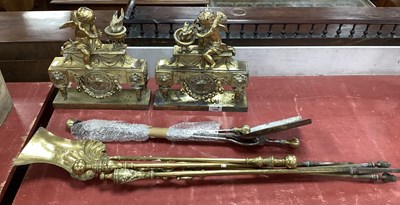 Lot 1309 - A Pair of Late XIX Century French Style Gilt...