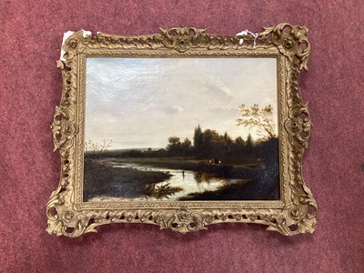 Lot 1255 - ENGLISH SCHOOL (XIX Century) Tranquill River...