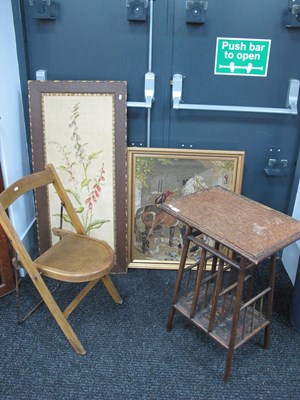 Lot 1540 - An Early XX Century Bamboo Table; plus a...