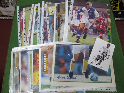 Lot 433 - Leeds United Player Autographs, including...