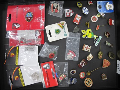 Lot 664 - Football Lapel Badges and Stick Pins,...