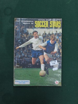 Lot 715 - Soccer Stars Sticker Album 1968-9,...