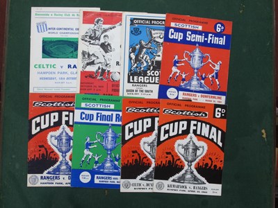 Lot 373 - Scottish Cup Final Programmes, 1960, 61, 63...
