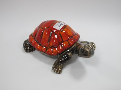Lot 1189 - Anita Harris Model of a Tortoise, gold signed,...