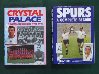 Lot 394 - Complete Record Books, Spurs and Crystal...