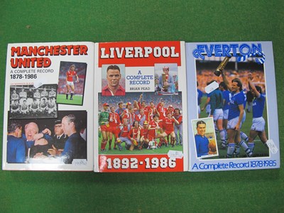 Lot 491 - Complete Record Books, Liverpool, Everton,...