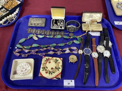 Lot 31 - A Vintage 9ct Gold Cased Ladies Wristwatch,...