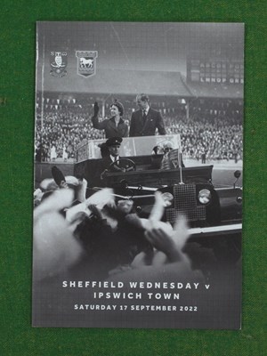 Lot 893 - 2022-23 Sheffield Wednesday v. Ipswich Town...