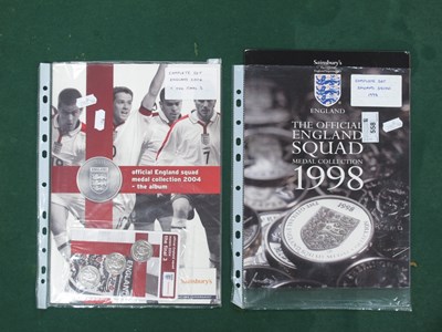 Lot 558 - Sainsbury's England Squad Coin Sets 1998 and...