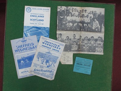 Lot 888 - 1949 Sheffield Wednesday v, Sheffield United...