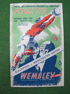 Lot 410 - 1948 F.A Cup Final Programme, Manchester...