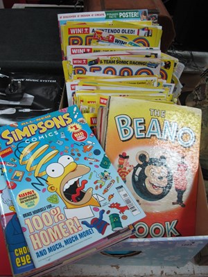 Lot 1093 - Beano: A Selection of modern comics, together...