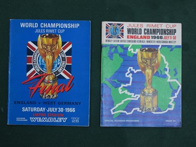 Lot 563 - 1966 World Cup Original Programme for The...