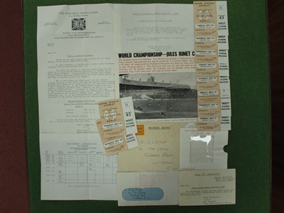 Lot 658 - 1966 World Cup Tickets for All Ten Games in...