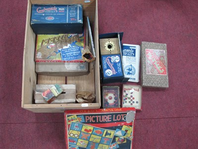 Lot 1384 - A Quantity of Mid XX Century Toys and Games,...