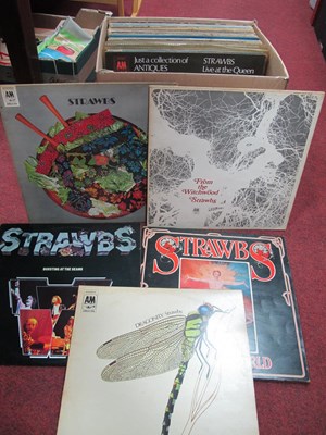 Lot 1126 - Folk Rock LPs, forty-one albums by The Strawbs,...
