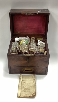 Lot 1268 - A Mid XIX Century Apothecary Cabinet, the...