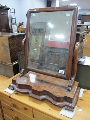 Lot 1558 - XIX Century Mahogany Dressing Table Mirror,...