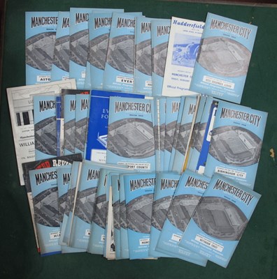Lot 328 - Manchester City Programmes 1959-60, including...