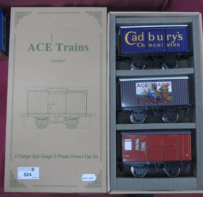 Lot 524 - An 'O' Gauge/7mm Ace Trains Set 10, three...