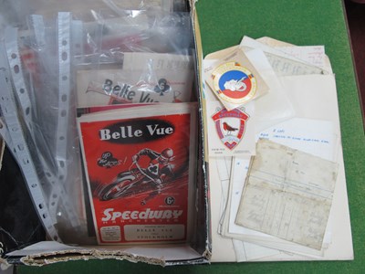 Lot 444 - Speedway - Belle Vue home and away issues 1958-...