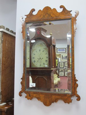 Lot 1622 - Walnut Framed Pier Glass, 64cm high.