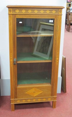 Lot 1538 - Inlaid Mahogany Display Cabinet in The...