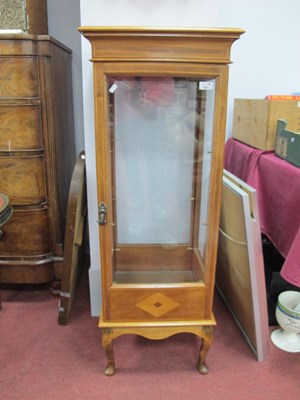 Lot 1621 - Inlaid Mahogany Display Cabinet in The...