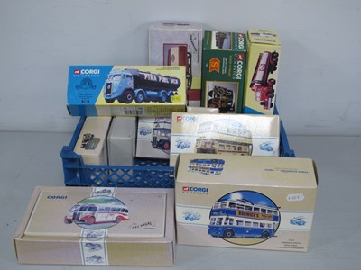 Lot 477 - Eleven Boxed Diecast Model Vehicles by Corgi...