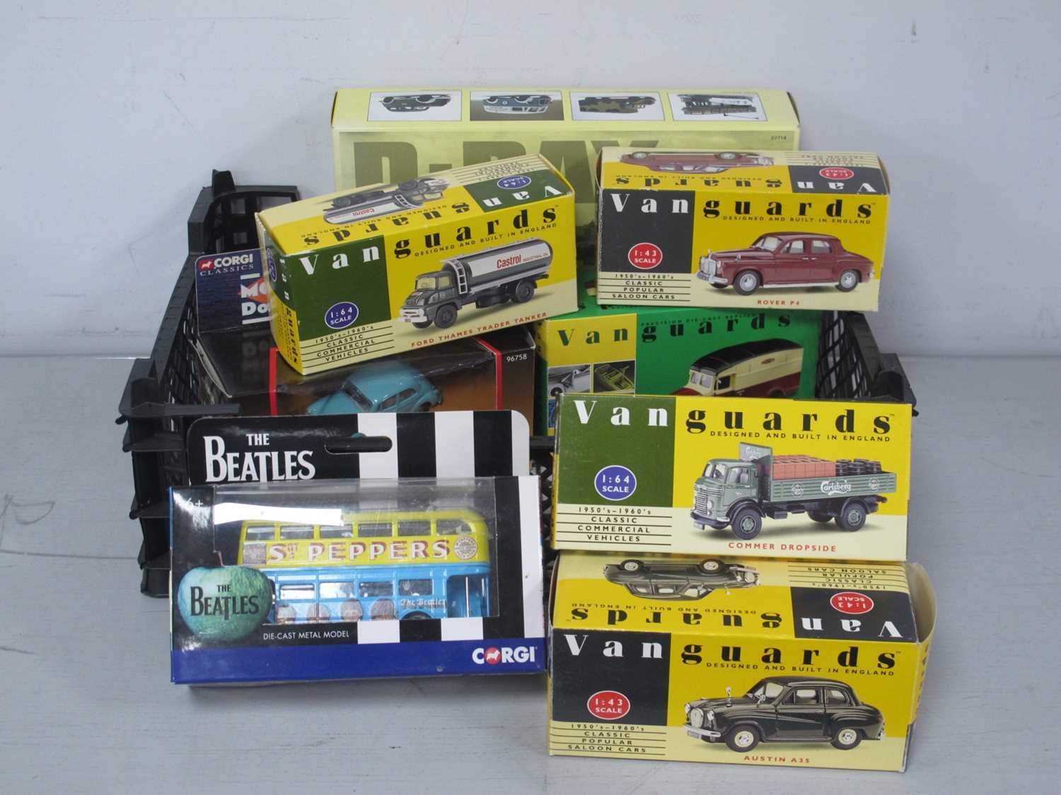 Lot 502 - Eleven Diecast Model Vehicles by Corgi, Lledo...