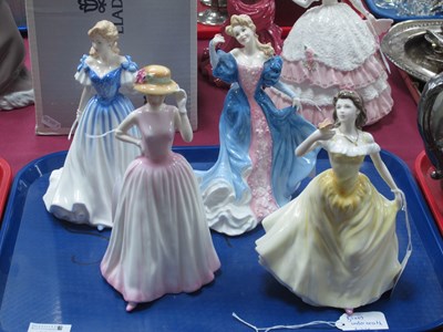 Lot 1295 - Royal Doulton Figurines, 'Josephine', 'Hannah',...