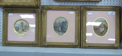 Lot 1490 - S. J Hodson, Rural Scenes Featuring Figures...