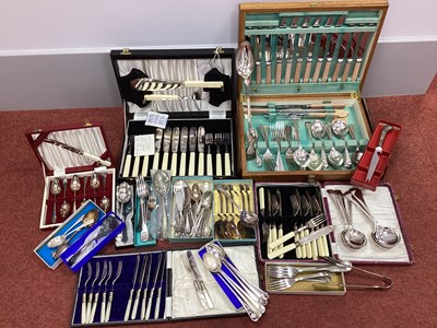 Lot 36 - A Collection of Assorted Plated Cutlery,...
