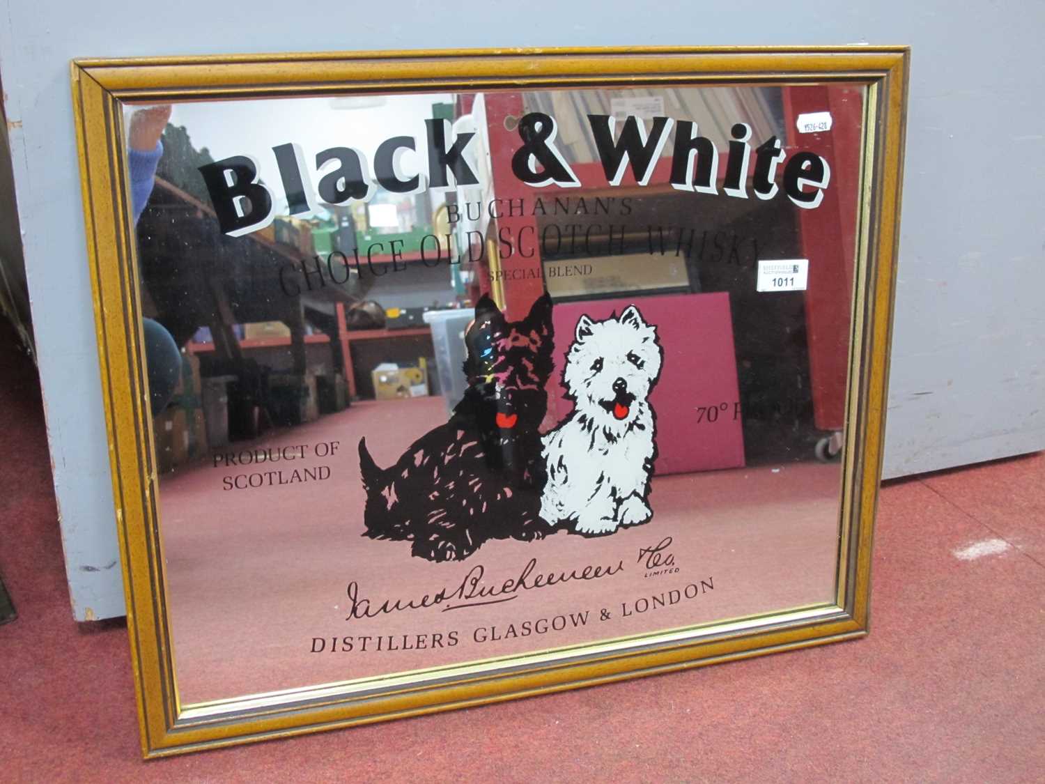 Lot 1011 - A reproduction 'Black and White Buchanan's...