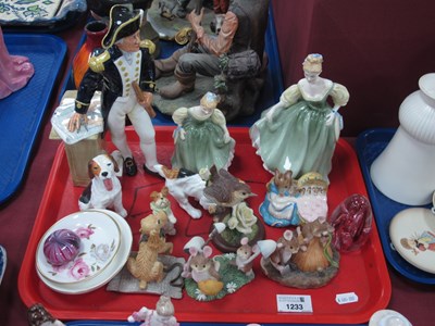 Lot 1233 - Royal Doulton Figures, The Captain HN 2260,...