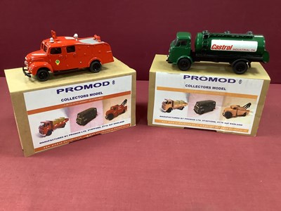 Lot 590 - Two PROMOD Collectors White Metal Models. #348...