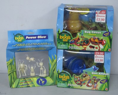 Lot 495 - Three Boxed Sets of Disney Pixar A Bug's Life...