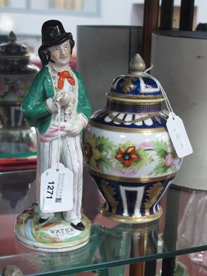 Lot 1271 - XIX Century Staffordshire Pottery Water & Gin...