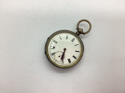 Lot 174 - An Openface Pocket Watch, the white dial with...