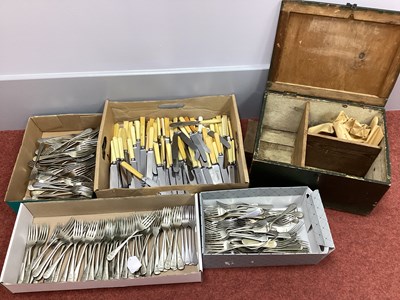 Lot 50 - A Quantity of Assorted Knives and Forks,...