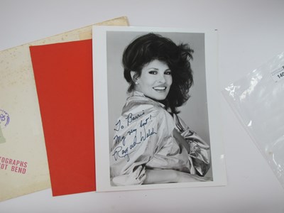 Lot 1400 - Racquel Welch Autograph, black pen signed...