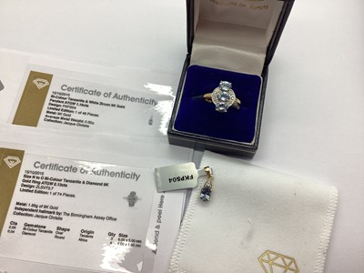 Lot 283 - The Genuine Gemstone Company Ltd; A 9ct Gold...